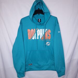 Miami Dolphins Hoodie Mens XXL Fleece Combine Training NFL